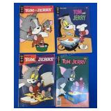 4 Gold Key Comics - Tom and Jerry