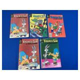 5 Gold Key Comics - Yosemite Sam & Bugs Bunny