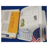 Album of First Day Cover Stamps
