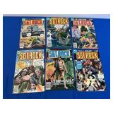 6 DC Comics - Sgt. Rock #305, 314-316, 318, 319