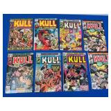 8 Marvel Comics KULL - 1972-77