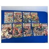 9 Marvel Comics - Conan # 57 - 65