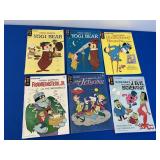 6 Gold Key Hanna-Barbera Comics 1965-67