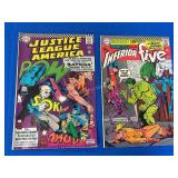 2 DC Comics Inferior Five #63, Justice League #46