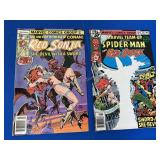 2 Marvel Comics - Red Sonja #10; Spider-Man #79