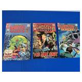 3 Charlton Comics Ghostly Haunts - # 26, 28, 31