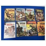8 Gold Key Comics - Tarzan - most 1964