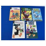5 Gold Key Comics - Bugs, Daffy Duck & Woody
