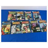 9 DC Comics - Ghosts. # 71, 73-75, 77-80, 83