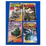 4 DC Comics - GI Combat- # 108, 111, 112, 115