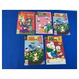 5 Gold Key Walt Disney Comics