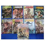 9 Savage Sword of Conan Comics - 45-52 and special