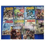 10 Savage Sword of Conan Comics 32-38, 40, 43-44