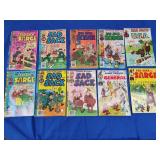 10 Harvey Comics Sad Sack Comics
