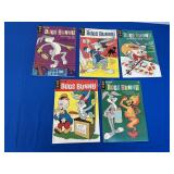 5 Gold Key Comics - Bugs Bunny