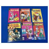 6 Gold Key Comics - Bugs Bunny