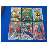 6 DC Comics CLAW The Unconquered - 1975 - 1978