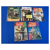 5 Gold Key Comics - The Three Stooges -1965-71
