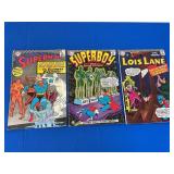 3 DC Comics Superman Superboy & Lois Lane