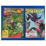 2 DC Comics - Hawkman #17, Metamorpho #66