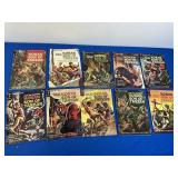 10 Gold Key Comics - Korak Son of Tarzan 1964 - 65