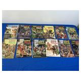 12 Gold Key Comics - Korak Son of Tarzan 1968 - 71