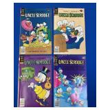 4 Gold Key Walt Disney Comics - Uncle Scrooge