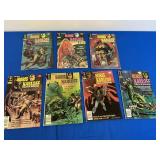 7 Gold Key Comics  Boris Karloff - 1976-77 issues
