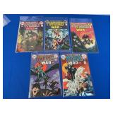 5 DC Comics Weird War Tales - # 12, 16, 19, 23, 27