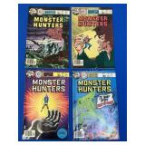 4 Charlton Comics Monster Hunters #12-15