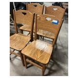 4 Vintage Dining Chairs
