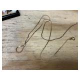 Chain marked 14K