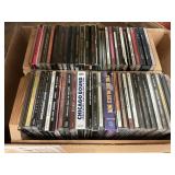 2 Wood Racks of Music CDs - Rock, Pop& Blues