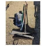 2 Squeegees. Broom and other items
