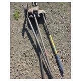 4 shovels