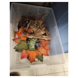 Tote of fall decor