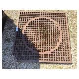 Cast iron grate