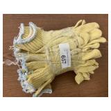12 pair Work Gloves - NEW