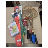 Kites and rackets