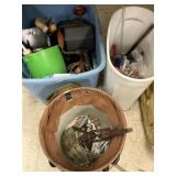 3 Totes & Contents - Tools & Misc.
