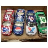 4 Racing Champions Cars