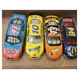4 Racing Champions Cars