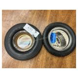 2 Tire Ashtrays
