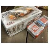 2 NASCAR Items - Die Cast Vehicle & Tin
