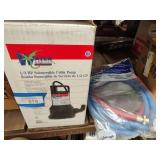 Sumo pump and washing machine hoses