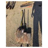 5 shovels
