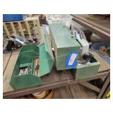 2 tool boxes with contents