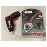 2 Items - Power Cutter & Drill
