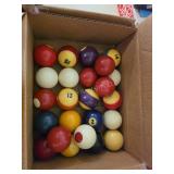 Pool table balls