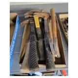 Assorted hammers